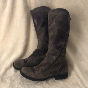 Born brand Nubuck Leather Knee-High Boots